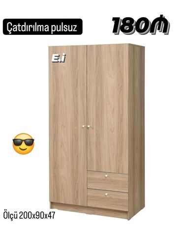 Divan və kreslo dəstləri: Yeni, Düz dolab, Qarderob, paltar dolabı