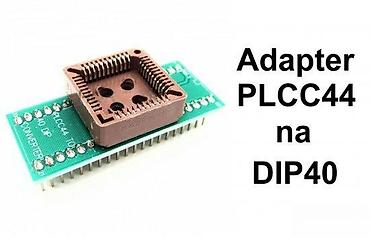 delovi za pc: Adapter PLCC44 na DIP40 - Prelazni adapter za ugradnju PLCC44 IC-ova — 1