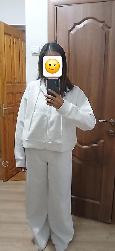 спортивки оригинал: Спортивный костюм, Толстовка, Штаны, Made in KG, Оверсайз, M — 1