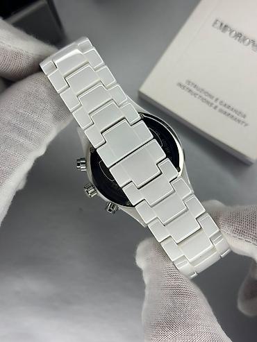 emperio armani: Yeni, Qol saatı, Emporio Armani, rəng - Ağ — 2