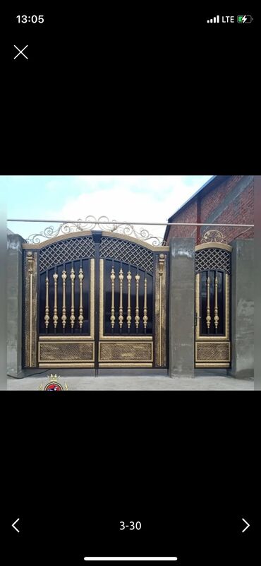 Darvaza təmiri: 1 kv 650 manata Hernov darvazalarin ve seyf qaplarin sifarisi — 24