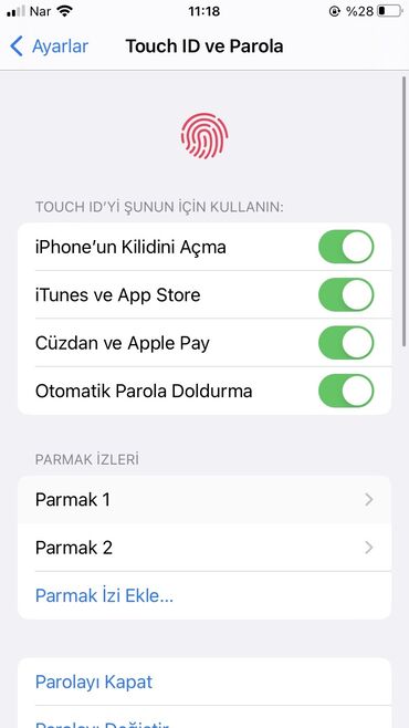 Apple iPhone: IPhone 8, 64 GB, Qara, Barmaq izi, Sənədlərlə — 10