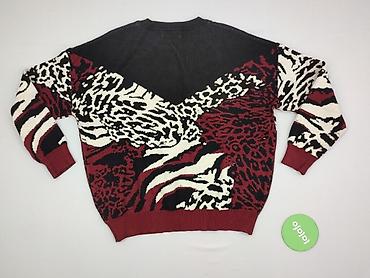 sweter geometryczny: Sweter damski, rozmiar 3XL — 3