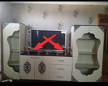 tv stendlər: Qonaq otağı Desti heç bir problemi yoxdu 350 azn — 1