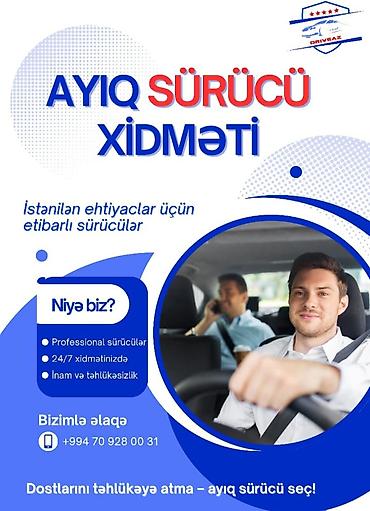 dəyə: 🚘 AYIQ SÜRÜCÜ XİDMƏTİNƏ QEYDİYYAT 📌 Mesajı sona qədər oxuyaraq bütün — 1