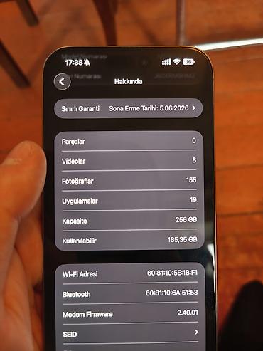 hisense pro: IPhone 16 Pro Max, 256 GB, Qızılı — 8