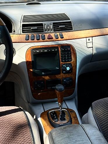 e klass: Mercedes-Benz S-Class: 1999 г., 4.3 л, Автомат, Бензин, Седан — 6