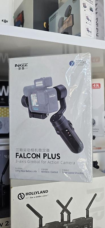 susə silən robot: Falcon Plus – GopRo və Action kameralar üçün 3‑oxlu stabilizator. - — 1