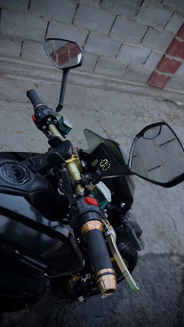 Мотоциклы: Электро мотоцикл Новая резина за 5400сом Новые акамуляторы 6 штук за — 8