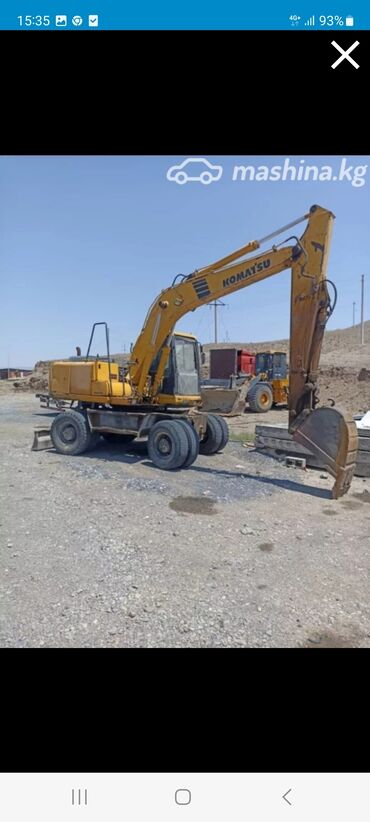 экскаватор вольво цена: Экскаватор, Komatsu, 2004 г., Дөңгөлөктүү