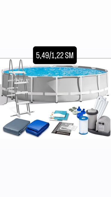 Hovuzlar: Yeni Karkas Hovuz Intex, ≥ 10.1 m, ≥ 5001 l — 8