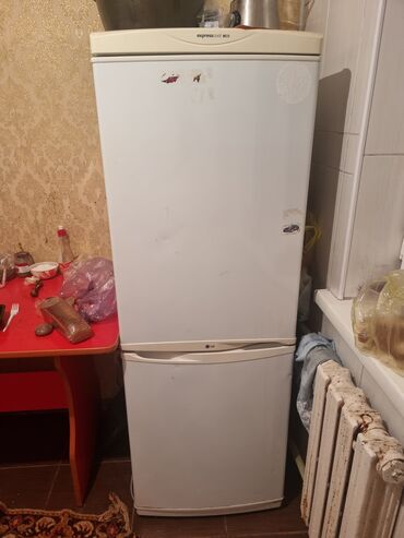 холодилтник бу: Холодильник LG, Б/у, Двухкамерный, 80 * 160 * 40