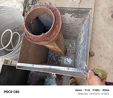 газ грелка: Металлическая печь-водонагреватель для нагрева воды Объем~140л — 3