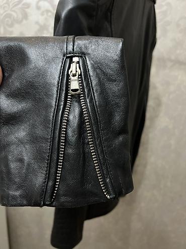 армани оригинал: Кожаная куртка, Косуха, Натуральная кожа, S — 7