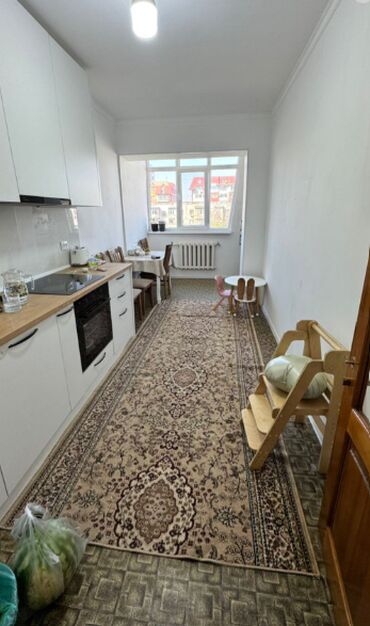 квартира элебаева: 2 комнаты, 66 м², Индивидуалка, 5 этаж, Косметический ремонт