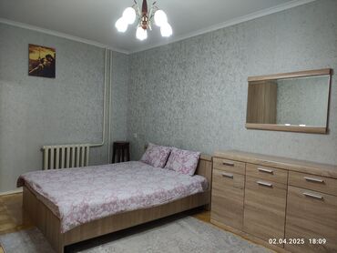 1 комнатная квартира бишкек снять долгосрочно: 1 бөлмө, Алдын ала ээлөө, Тиричилик техникасы, Домофон