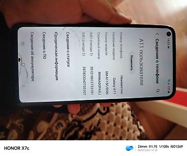 чехол редми 14 с: Samsung Galaxy A11, Б/у, 32 ГБ, цвет - Красный — 8