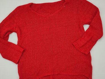 bluzki do czerwonych spodni: Sweter, L, stan - Dobry