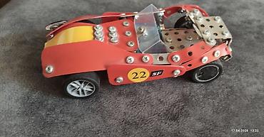 Avtomobil modelləri: Hot Wheels yigilmis konstruktor masin modeli. - Metal konstruktordan — 5