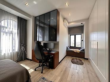 Продажа квартир: 5 и более комнат, 243 м², Ала-Арча ТРЦ Элитка, Пентхаус этаж, Дизайнерский ремонт — 14