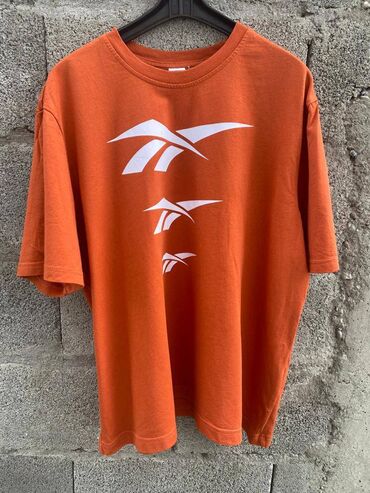 mrežasta majica: Reebok, XL (EU 42), Cotton, color - Orange