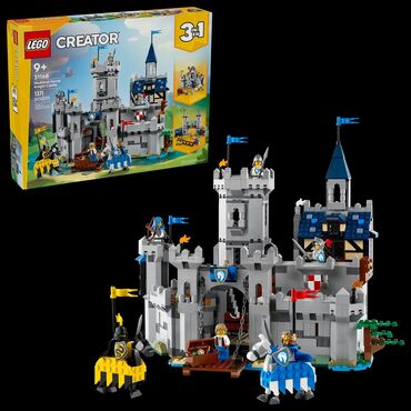 машинки на радио управление: LEGO Creator 31168 «Средневековый замок» 3 в 1 предлагает множество