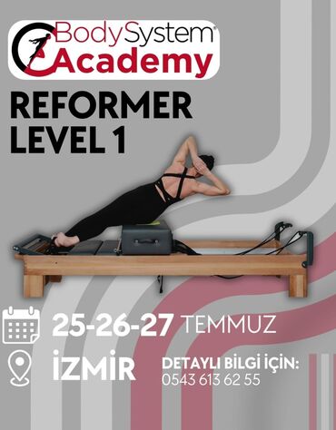 Repetitorlar: BodySystem Academy – Reformer Level 1 təlimi • Proqram: Pilates