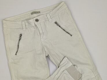 zara woskowane spodnie: Terranova, Spodnie materiałowe damskie, rozmiar 2XS