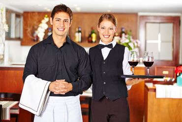 официантка: Требуется Официант Без опыта, Оплата Дважды в месяц