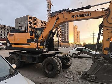 tir: Экскаватор, Hyundai, Колесный — 3