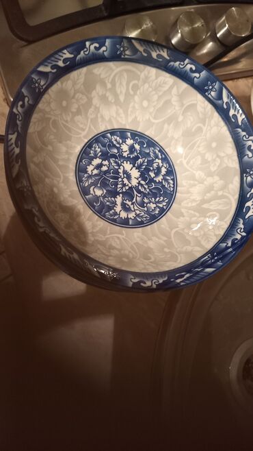 набор тарелок: Миски, Набор из 6 шт., цвет - Синий
