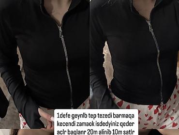 Qara rəngli qadın idman/jaket üstü - Yarımboğaz (yarıhündür yakalı) lalafo.az -da Qara rəngli qadın idman/jaket üstü - Yarımboğaz (yarıhündür yakalı)