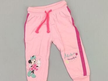 bonprix spodnie nowości: Sweatpants, Disney, 9-12 months, condition - Very good