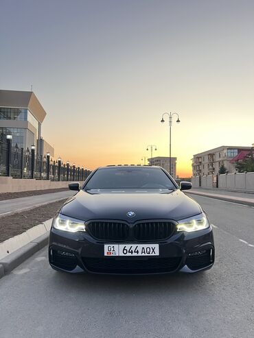 самая дорогая машина в кыргызстане: BMW 5 series: 2017 г., 3 л, Типтроник, Бензин, Седан