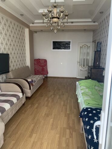 Uzunmüddətli kirayə mənzillər: Mənzilin təsviri - Geniş, işıqlı zal: dekorativ tavan işıqlandırması — 5