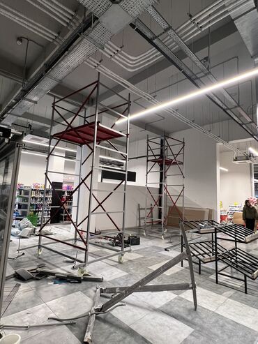 Lesa: 🪜Ayaq altı, Lesa, İskələ (skela) (kazyol) Cтроительные леса — 33