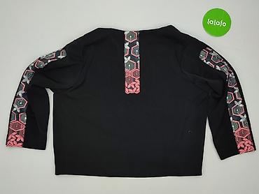 czarne: Bluzka damska, rozmiar 4XL — 3