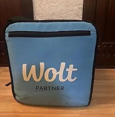 Restoran, kafe avadanlığı: Wolt Partner istilik/soyuqluq saxlayan çatdırılma çantası - Rəng — 1