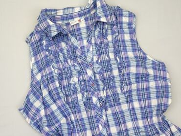 bluzki beżowa eleganckie: Shirt, 5XL (EU 50), condition - Good