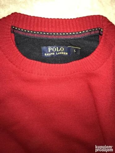 Džemperi: Džemper, M, L, XL, Ralph Lauren, bоја - Crvena, Vuna — 2