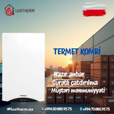 Kombilər: Kombi Termogas Zəmanətli, Kredit var