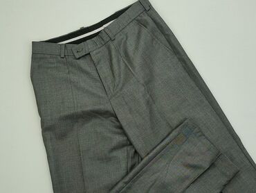 Spodnie S (EU 36), stan - Idealny, wzór - Jednolity kolor, kolor - Szary