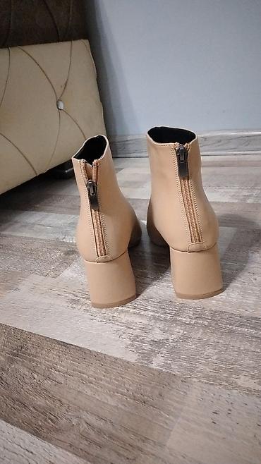 Botinka və botilyonlar: Ölçü: 38, rəng - Bej, Yeni — 3