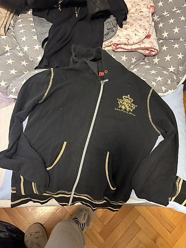 Ostale jakne, kaputi, prsluci: Ženska odeća – komplet jakni i prsluka - Dugačka crna prošivena — 5