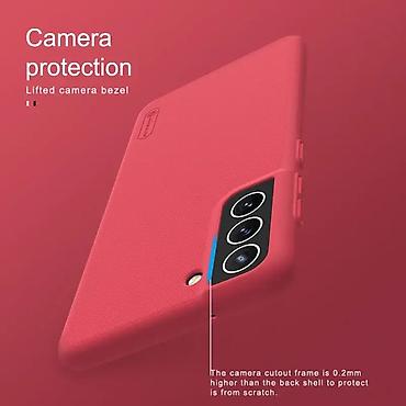 Maske i futrole za telefone: Maska Nillkin Scrub za Samsung G990 Galaxy S21 FE crna. Uz brzu — 10