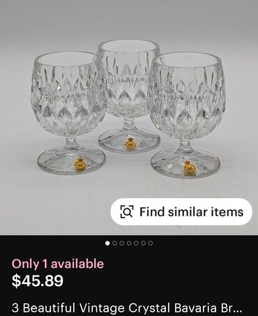 Čaše: Case nove,kristal,rucni rad Nachtmann Nemacka za zestoko pice 80te — 3