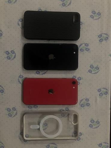 IPhone SE 2020, Б/у, 128 ГБ, Черный, Чехол