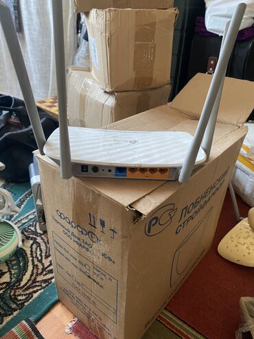 Модемы и сетевое оборудование: РОУТЕР роутеры интернет модем Тп линк 1 антенный максимальное — 18