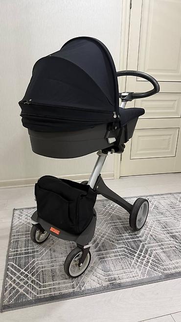 коляски для новорожденных: Коляска, Stokke, цвет - Черный, Б/у — 5