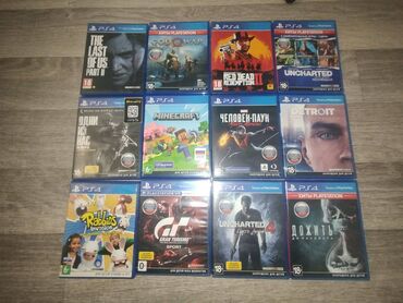Sony playstation 4 orijinal oyun diskleri. Disklerin ilk sahibiyem. Ev